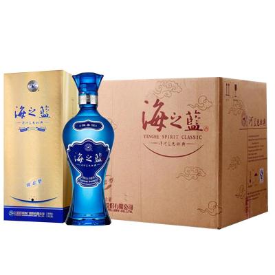 洋河(YangHe)海之蓝42度375ml*6瓶整箱装 蓝色经典