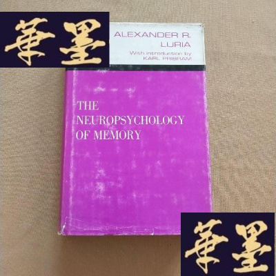 正版旧书The Neuropsychology of Memory 记忆的神经心理学J-M-S-D