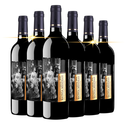 法国原瓶进口罗娜蒙德干红葡萄酒14.5度750ml*6瓶红酒整箱酒水