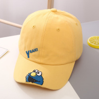 盛世尼曼儿童刺绣字母棒球帽春季新款韩版卡通鸭舌帽男童女宝幼儿园3-10岁帽子