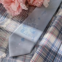 盛世曼尼时钟爱丽丝] JK\DK原创设计领带西式衬衫日系配件小物