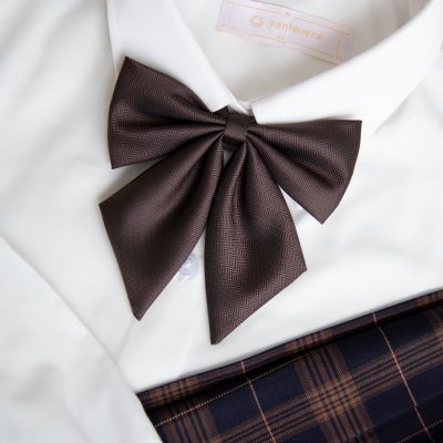 盛世曼尼[潘特维拉]纯色领结 斜角 JK制服原创设计手作领带衬衫蝴蝶结