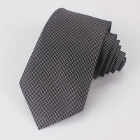 盛世尼曼新款奔驰男士领带 黑色灰色懒人拉链4s店工作销售专用 一条领带