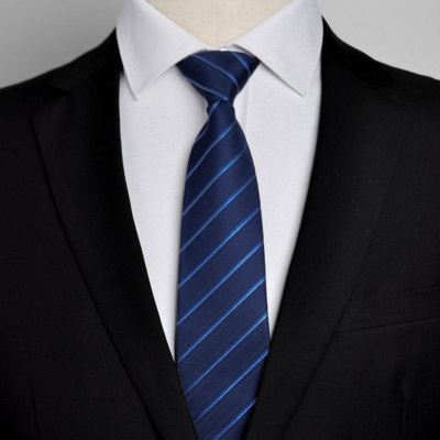 盛世尼曼领带男拉链式懒人正装商务蓝色保安黑色拉链领带男士摆拍学院风新领带