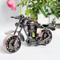 铁艺摆件 手工金属铁艺摩托车模型 工艺品礼物多款可选