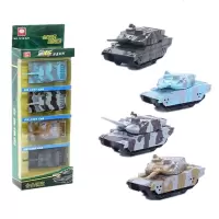 儿童仿真回力迷你口袋车仿真合金军事模型迷彩坦克车模型玩具车