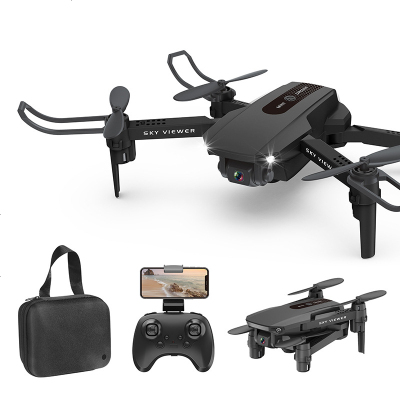 新款mini迷你折叠无人机4K双摄高清航拍四轴飞行器遥控飞机-双摄4K黑