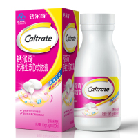 钙尔奇碳酸钙d3片 青少年中老年成人孕妇补钙补维生素D 钙尔奇液体钙90粒