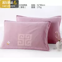 棉一对情侣棉枕头巾单人枕柔软吸汗四季欧式 三维工匠枕巾