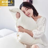 天丝牛奶蛋白纤维枕芯丝滑美肤枕芯柔软舒适透气中低软枕头48x74 三维工匠