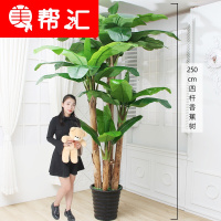 仿真植物盆栽摆设绿植财树防真花大盆景塑料树客厅摆件落地假花