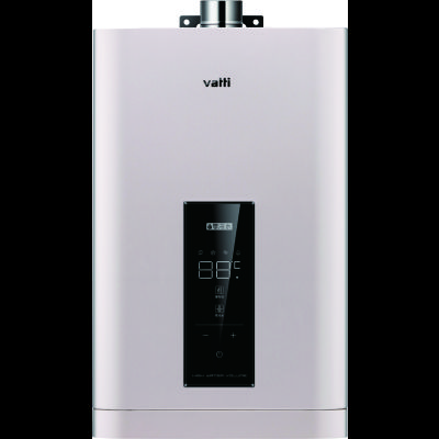 华帝VATTI 强排零冷水热水器16JH5 变频增压洗浴 超低水压启动 聚能燃烧低排放