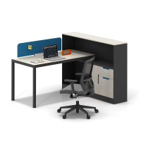 职员办公桌简约现代屏风工位电脑桌椅组合