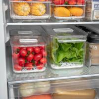 净也物鸣冰箱保鲜收纳盒储物盒厨房食品水果冷冻盒沥水密封塑料保鲜盒