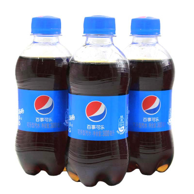 百事可乐七喜美年达300ML*5瓶多规格可选夏季碳酸饮料好喝的