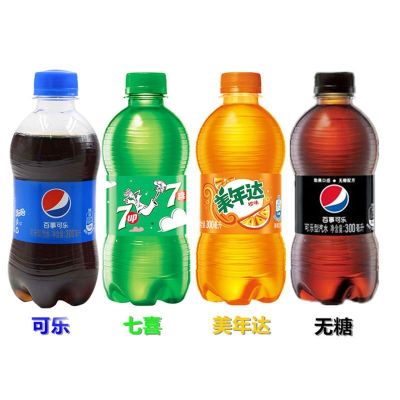 百事系列多口味300ML*4瓶碳酸好喝饮料