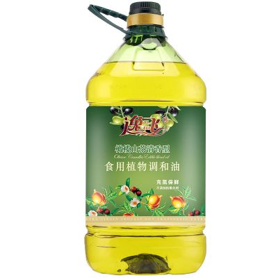橄榄油山茶油食用油 调和油5L 物理压榨家用炒菜油 橄榄山茶5L