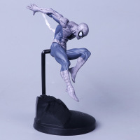 动漫手办模型 写真家X造型师系列 蜘蛛侠 PVC摆件盒装玩具 灰色蜘蛛侠 高约18cm