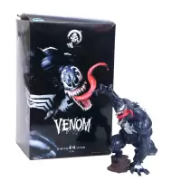 漫威系列 豪块毒液 蜘蛛侠 Venom 关节可动 盒装 手办 豪块毒液 约12cm