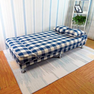 小户型可折叠布艺沙发简易客厅单人双人三人沙发1.8米沙发床两用