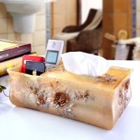 欧式纸巾盒桌面遥控器多功能收纳盒客厅创意收纳盒卫生间纸巾盒子