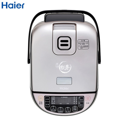 海尔（Haier）电饭煲HRC-IFS4031 4升LED数码显示,触摸按键,智能控制预约智能电饭煲