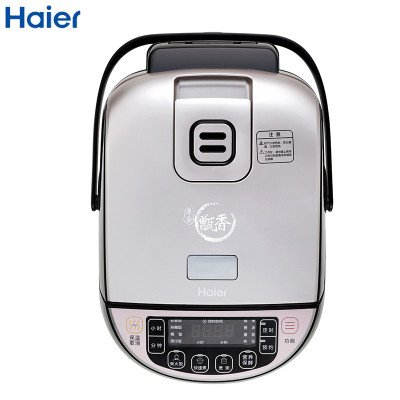 海尔（Haier）电饭煲HRC-IFS5031 5升LED数码显示,触摸按键,智能控制预约智能电饭煲