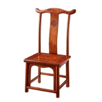 红叶实木办公椅会客椅现代简约椅靠背椅餐厅椅