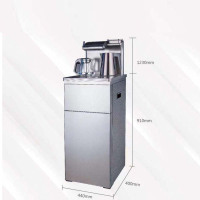 美菱电子制冷茶吧机饮水机D50(S16)太空灰语音充电大款机型