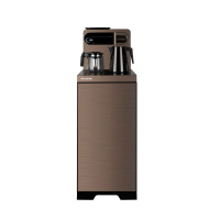 美菱高端茶吧机D54(S10B)深灰色 冷热型玻璃背板 蓝牙音乐,语音控制,无线充电