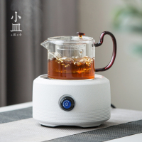 玻璃煮茶壶耐高温加厚茶水分离过滤网家用透明小型日式泡茶器套装