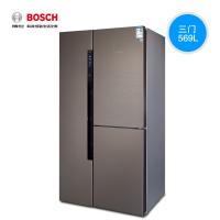博世(Bosch) 569升家用对开门变频混冷无霜保鲜三门电冰箱 KAF96A46TI 零度保鲜