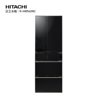 日立(HITACHI)冰箱R-HW540NC 日本原装进口 520L多门 黑科技 真空保鲜 双循环 自动制冰 水晶黑色