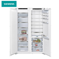 西门子(SIEMENS)德国原装进口嵌入式超薄冰箱 冷冻冷藏超级速冷KI81FHD30C+GI81NHD30C 组合装
