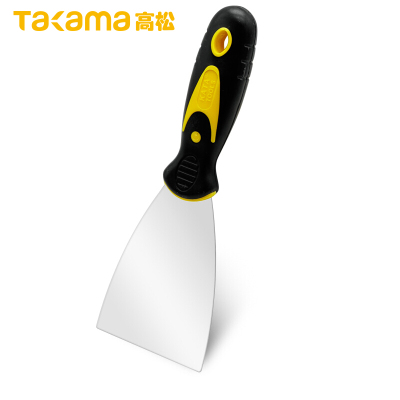 takama(高松)508003 油灰刀3英寸不锈钢塑柄批刀清洁刮刀铲刀腻子刀抹灰抹泥刀手动工具