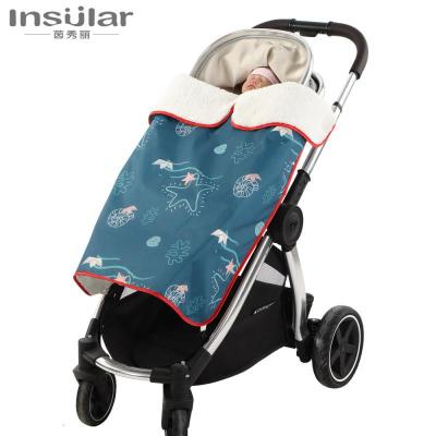 茵秀丽(insular)婴儿车防风盖毯宝宝盖毯被子防水防风毯儿童车婴儿被