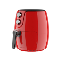 高颜值复古设计大容量空气炸锅纳丽雅 电烤箱LQ-2507 红色