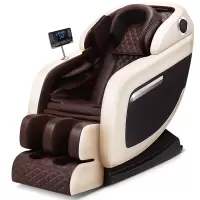 佳仁(JARE)家用按摩椅新款加热揉捏体型检测全自动智能按摩椅太空舱沙发 典雅白