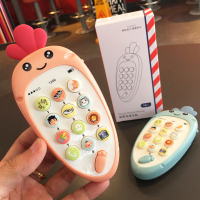 宝宝音乐手机儿童多功能按键电话 婴儿可咬小孩婴儿仿真玩具