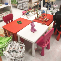 幼儿园儿童桌椅套装塑料桌椅子宝宝学习桌儿童玩具桌加厚