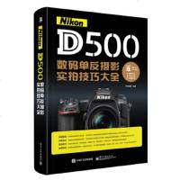 正版 Nikon D500数码单反摄影实拍技巧大全 电子工业出版社 先锋