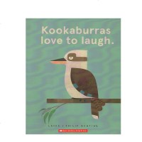 英文原版绘本 Kookaburras Love to Laugh 自我认同 儿童阅读英语故事绘本 趣味插图 句型简单