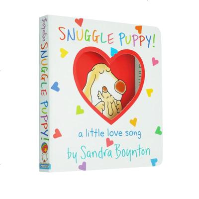 英文原版 Snuggle Puppy! 纸板书 桑德拉博因顿启蒙经典系列 Sandra Boynton 母亲节