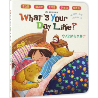 今天过得怎么样 幼儿双语影音书房 儿童绘本3-6岁图画故事书 幼儿园绘本亲子读宝宝睡前故事书