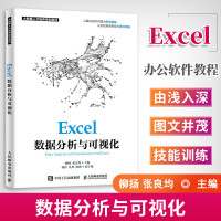 Excel数据分析与可视化 Excel数据处理与分析 excel函数公式表格制作 计算机零基础办公软件教程书籍 表格