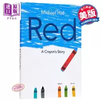 Michael Hall:红色蜡笔故事 Red: A Crayon’s Story 精品绘本 蜡笔故事 真实的自己
