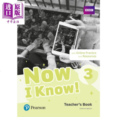 NOW I KNOW LV 3 TBK WITH ONLINE RESOURCES 英文原版 培生小学教材Now I