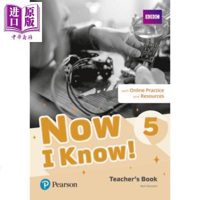 NOW I KNOW LV 5 TBK WITH ONLINE RESOURCES 英文原版 培生小学教材Now I