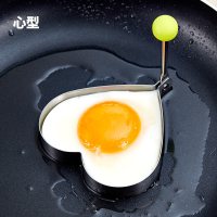 煎蛋器模具模型不粘爱心煎鸡蛋圆形荷包蛋磨具蛋早餐心形儿童 心形