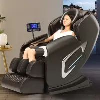 志高(CHIGO)8d按摩椅家用电动全自动全身太空舱颈椎器 咖色